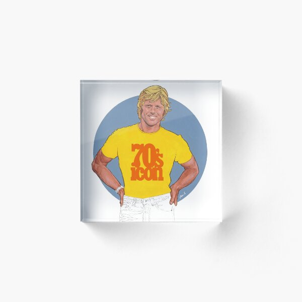 70's icon Acrylic Block