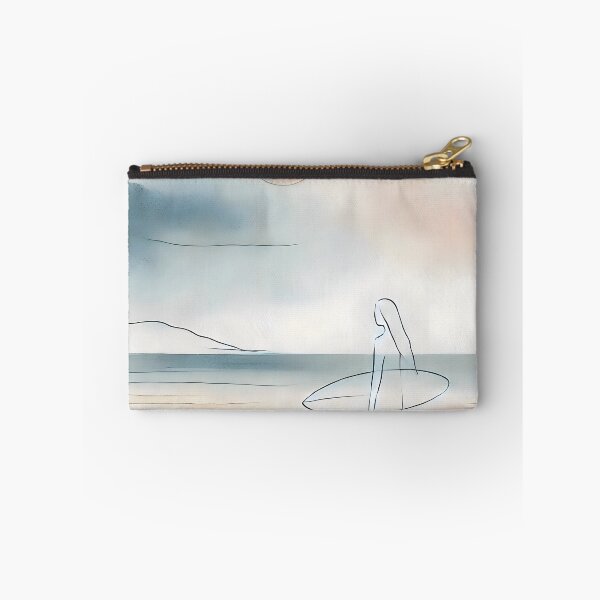 Item preview, A Surfer’s Life Painted in Watercolor designed and sold by unrealartwork.