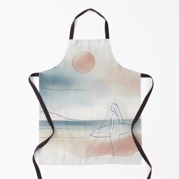 Artikelvorschau, Das Leben eines Surfers in Aquarell gemalt entworfen und verkauft von unrealartwork.