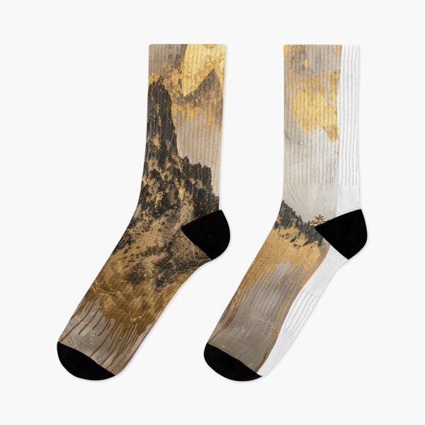 Item preview, Elegant Forest Silhouettes with Golden Highlights designed and sold by Piotrek0001.