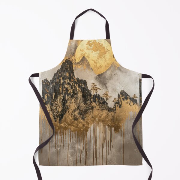 Item preview, Elegant Forest Silhouettes with Golden Highlights designed and sold by Piotrek0001.
