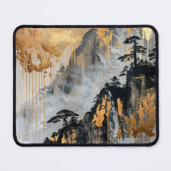 Item preview, Striking Golden Moon Above Mountain Peaks designed and sold by Piotrek0001.