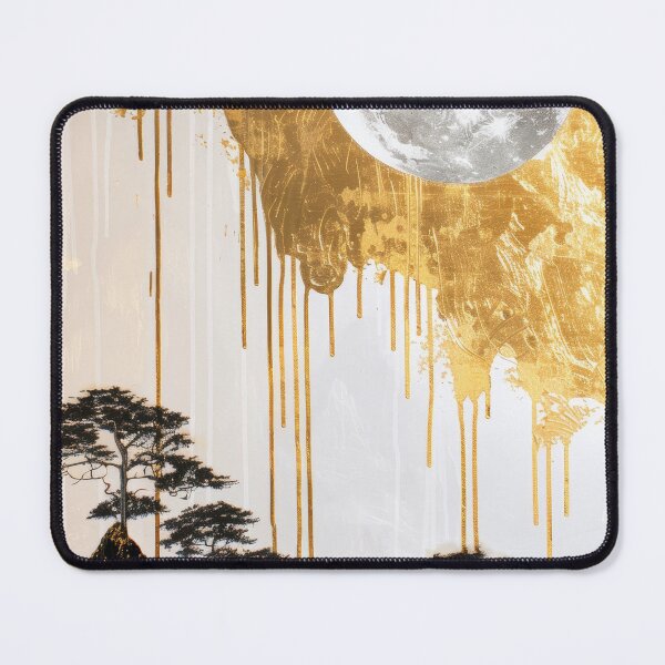 Item preview, Artful Combination of Trees and Gold Accents designed and sold by Piotrek0001.