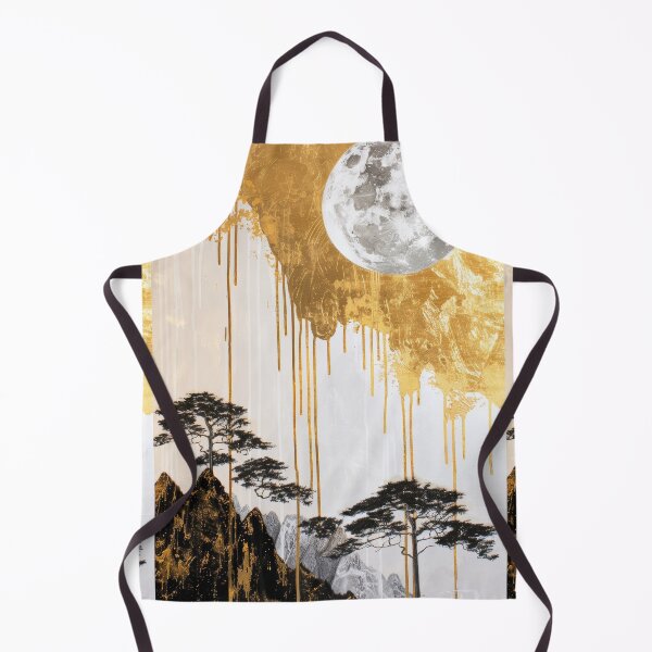 Item preview, Artful Combination of Trees and Gold Accents designed and sold by Piotrek0001.