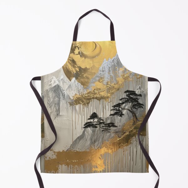 Item preview, Ethereal Mountains Bathed in Golden Light designed and sold by Piotrek0001.