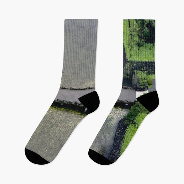 Item preview, Tranquil Tokyo Aerial View of a Serene Bridge designed and sold by FrenchInJapan.