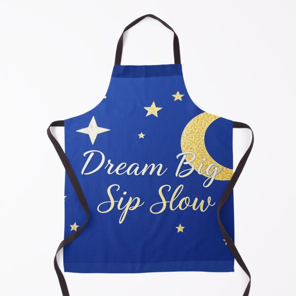 Item preview, Dream Big, Sip Slow: Celestial Gold-Foil Star and Moon Design designed and sold by subhamkapoor.