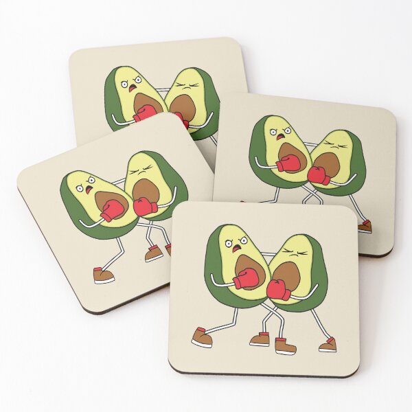 Item preview, Funny Avocado Boxing Duel designed and sold by FlashCraft Design.