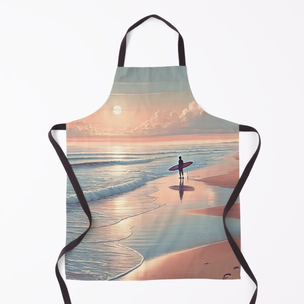 Artikelvorschau, Ein Surferparadies in Pink und Blau entworfen und verkauft von unrealartwork.