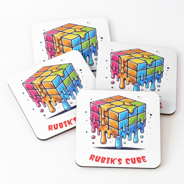 Item preview, Rubiks Cube Fire, Melt, Retro, designed and sold by Fleetwood1994.