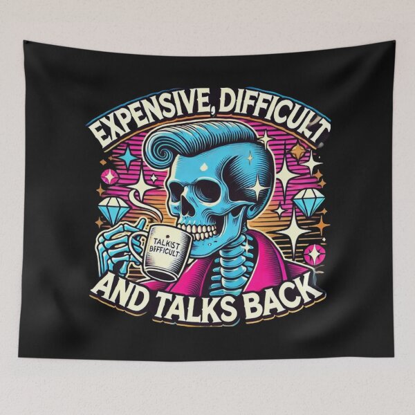Item preview, Expensive Difficult And Talks Back Mothers Day Mom Sarcastic  designed and sold by SztylishDesigns.