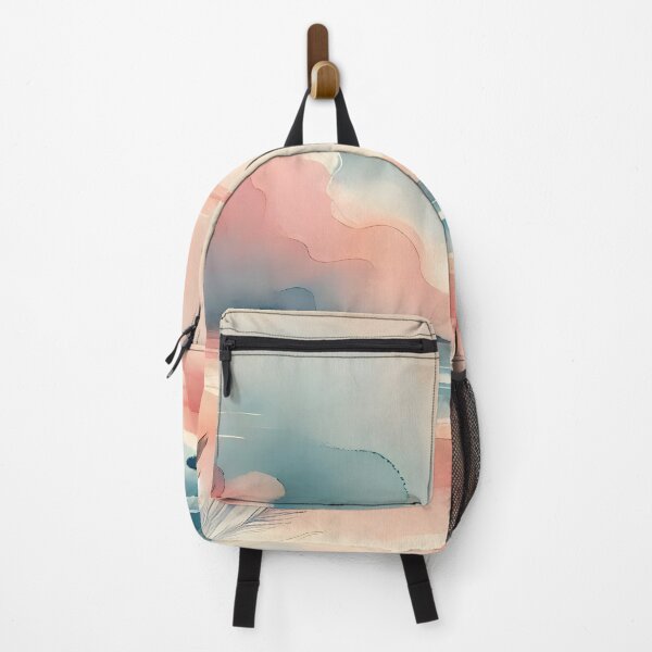 Item preview, Lost in the Beauty of Blue Waves and Blush Horizons designed and sold by unrealartwork.