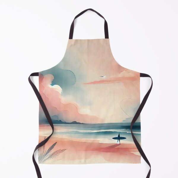 Item preview, Lost in the Beauty of Blue Waves and Blush Horizons designed and sold by unrealartwork.