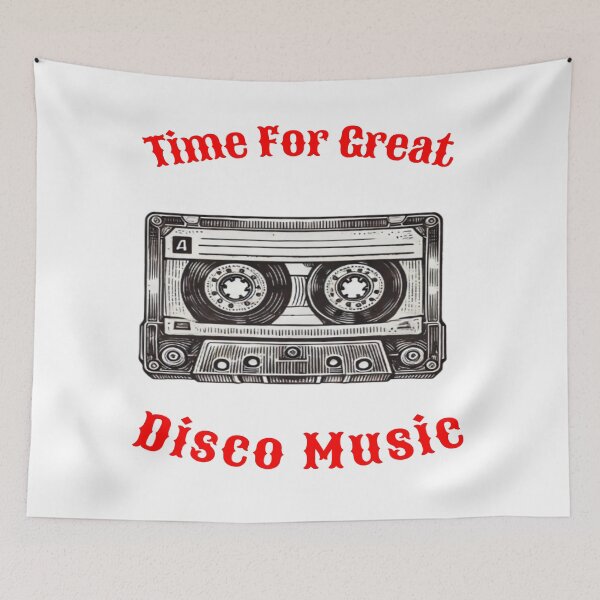 Item preview, Disco Music, Mixtape Vol 2, Cassette, Retro, designed and sold by Fleetwood1994.