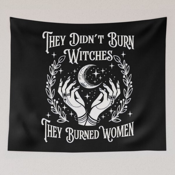 Item preview, They Didnt Burn Witches They Burned Women Witch Halloween designed and sold by LeggetTinch.