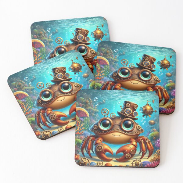 Item preview, Steampunk King Crab designed and sold by Sillytoe.
