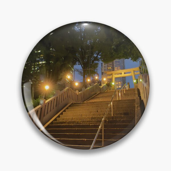 Item preview, Twilight Ascent: Urban Stairs and Tokyo Skyline designed and sold by FrenchInJapan.