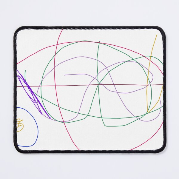 Item preview, Chaotic Colorful Abstract Scribbles designed and sold by masabo.