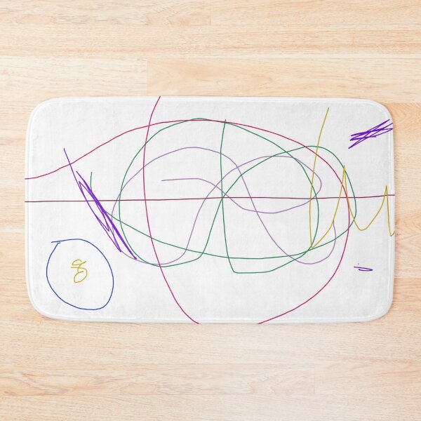 Item preview, Chaotic Colorful Abstract Scribbles designed and sold by masabo.