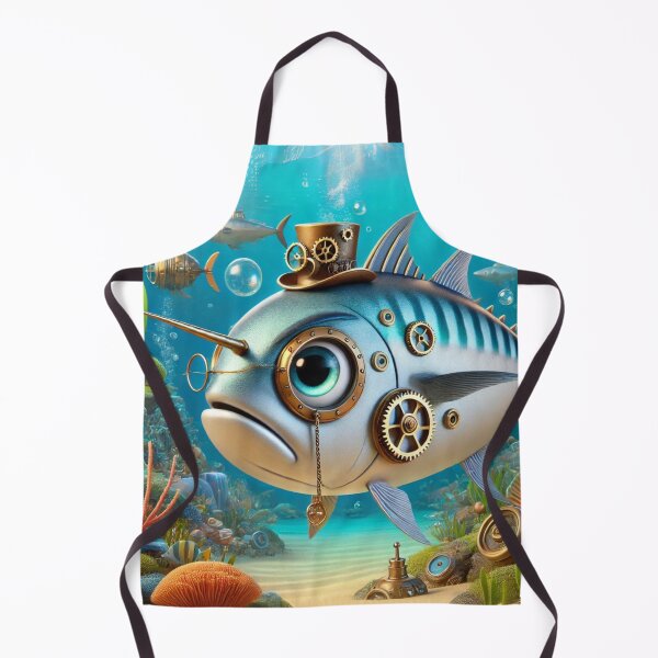Item preview, Steampunk King Mackerel designed and sold by Sillytoe.