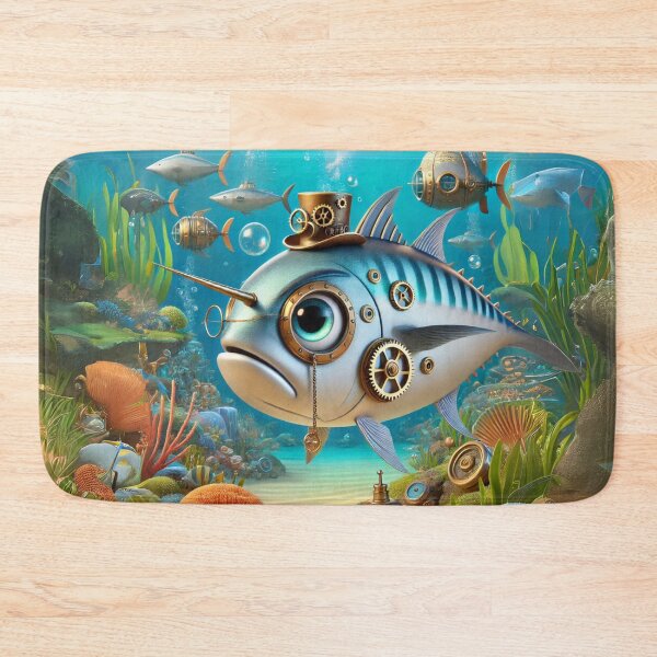 Item preview, Steampunk King Mackerel designed and sold by Sillytoe.