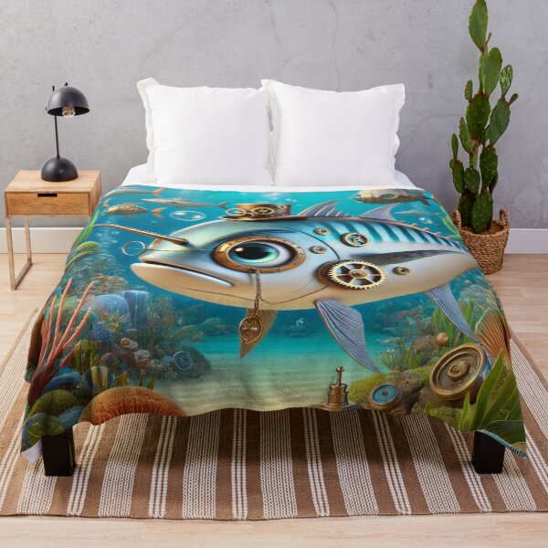 Item preview, Steampunk King Mackerel designed and sold by Sillytoe.