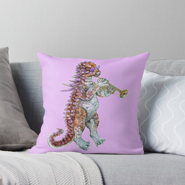 Item preview, Jurassic Jazz - Ankylosaurus plays Trumpet designed and sold by MissMusica.