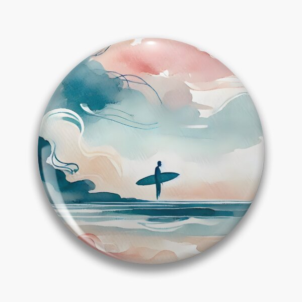 Item preview, The Ocean’s Call, Painted in Watercolor designed and sold by unrealartwork.