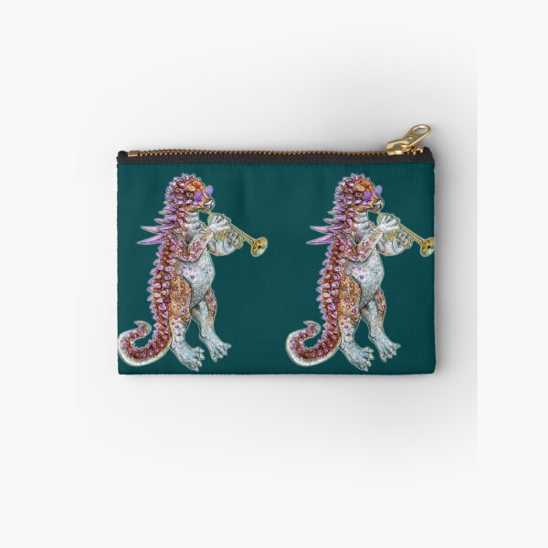 Item preview, Jurassic Jazz - Ankylosaurus plays Trumpet designed and sold by MissMusica.