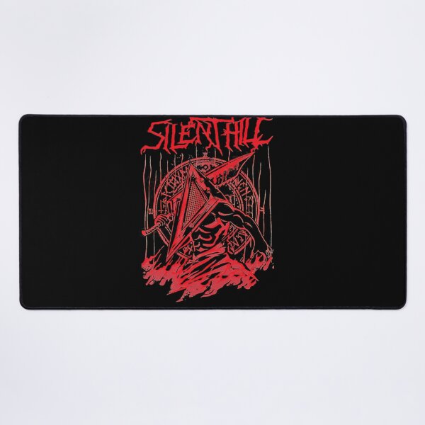 Item preview, Sile.nt Red Thing  Silent Hill Pyram.id Head Heavy Metal Band Tee Horror  Video Game  Movie Re designed and sold by fashionbug1.
