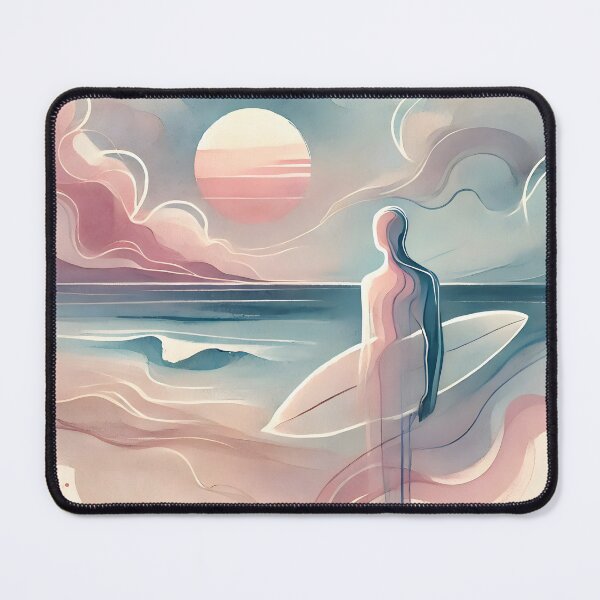 Item preview, Lost in the Beauty of Watercolor Waves designed and sold by unrealartwork.
