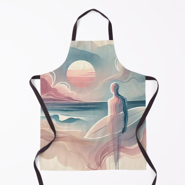 Item preview, Lost in the Beauty of Watercolor Waves designed and sold by unrealartwork.