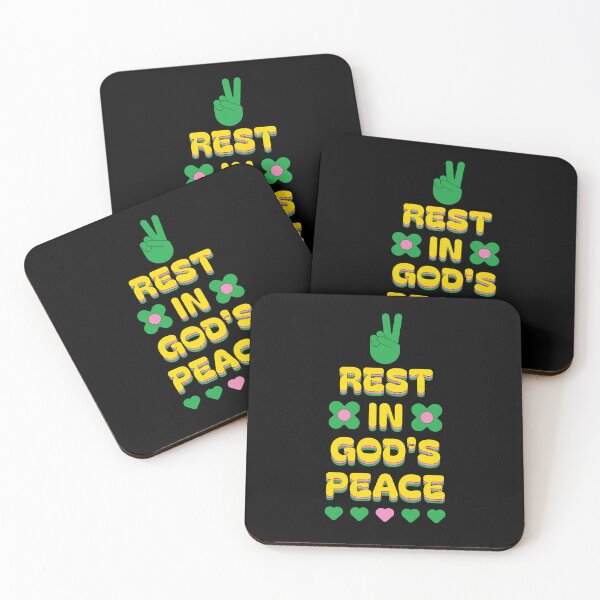 Item preview, Rest in God's Peace - Christian Quotes Bible Verse designed and sold by Millusti.