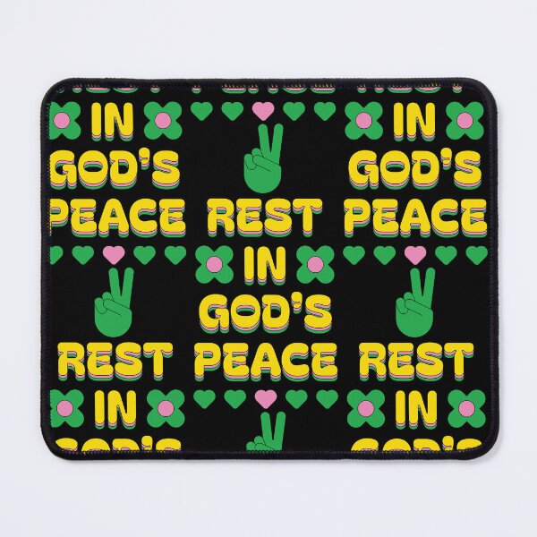 Item preview, Rest in God's Peace - Christian Quotes Bible Verse designed and sold by Millusti.