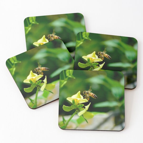 Item preview, Honeybee and Lathyrus pratensis  designed and sold by MercerImages.