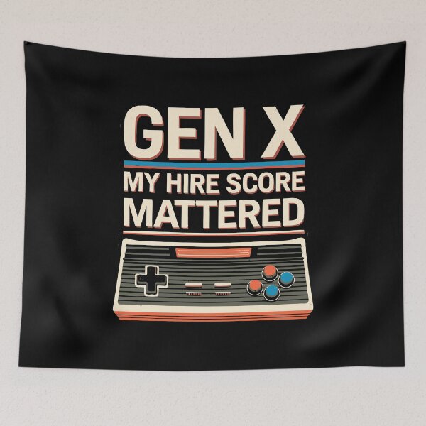 Item preview, Retro Gaming Humor for Gen X Controller Video Games Culture designed and sold by w1ckerman.