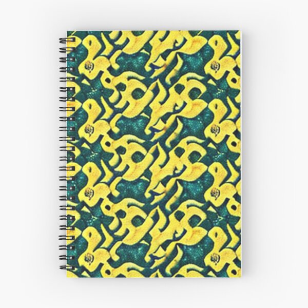 Item preview, Yellow Ornament on Green Background. Abstract Pattern #29 designed and sold by Art in Bloom.