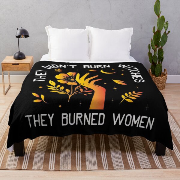Item preview, They Didnt Burn Witches They Burned Women Witchy Feminist designed and sold by LeggetTinch.