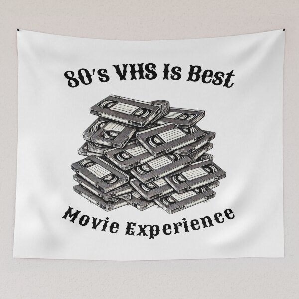 Item preview, VHS Movies, Mixtape, Cassette, Gray,  Retro, designed and sold by Fleetwood1994.