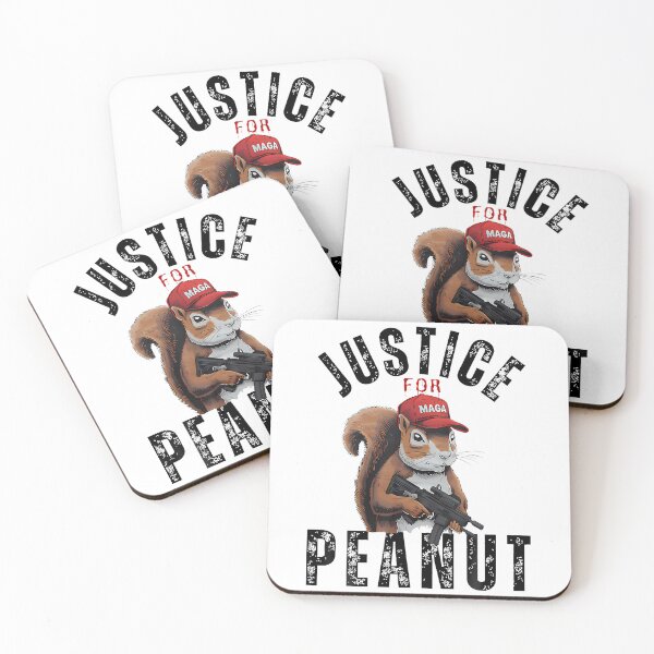 Item preview, Justice For Peanut P-Nut Squirrel Lovers Maga Hat designed and sold by nor-my.