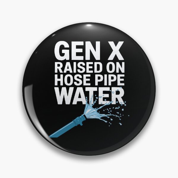 Item preview, Gen X Independence Nostalgic Humor Hose Pipe Water 70s 80s designed and sold by w1ckerman.
