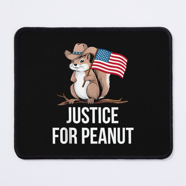 Item preview, Justice For Peanut P-Nut Squirrel Lovers Cowboy Hat American Flag designed and sold by nor-my.