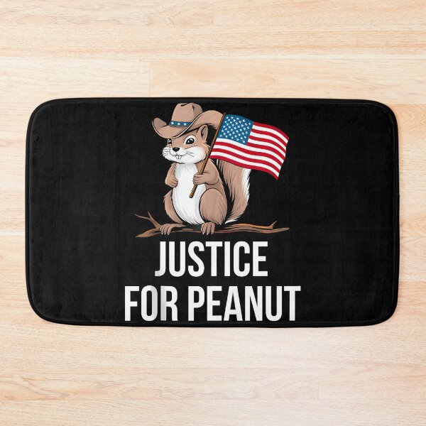 Item preview, Justice For Peanut P-Nut Squirrel Lovers Cowboy Hat American Flag designed and sold by nor-my.