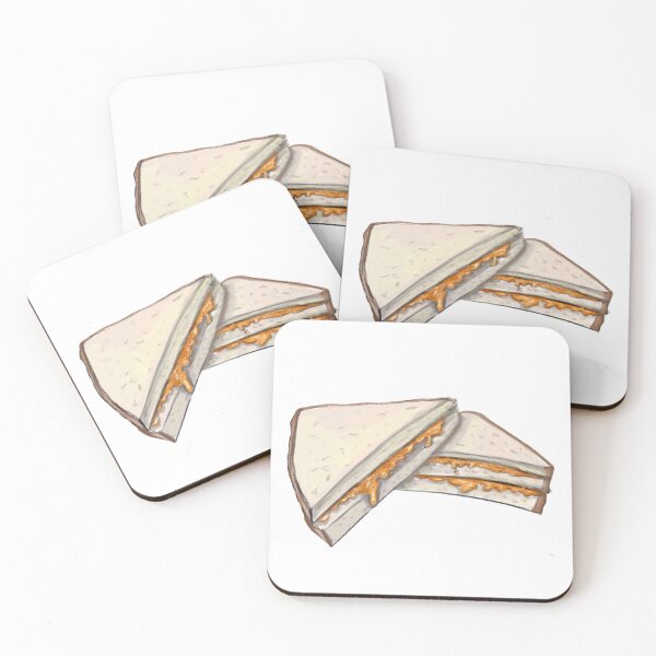 Aperçu de l'œuvre Sandwichs à la marmelade, design sur mesure dessiné à la main créée et vendue par Creativeworksuk.