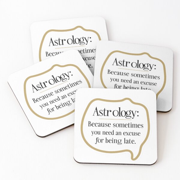 Item preview,  Funny Sarcastic Astrology Quote Art designed and sold by Mudastro Astrology.