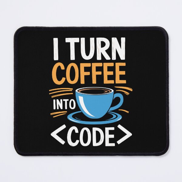 Item preview, Coding Humor for Coffee Lovers Programmer Software IT Techie Gift designed and sold by w1ckerman.