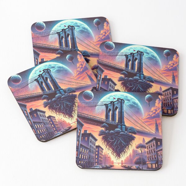 Item preview, The Brooklyn Bridge as You’ve Never Imagined it designed and sold by unrealartwork.