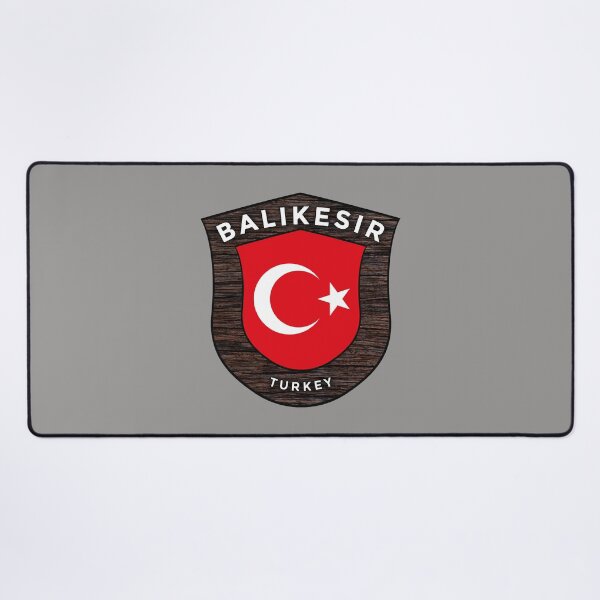 Item preview, Balikesir Turkey Emblem Flag designed and sold by World Designs.