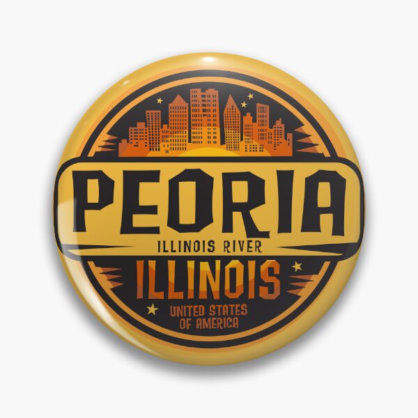 Item preview, Peoria, Illinois designed and sold by studio838.