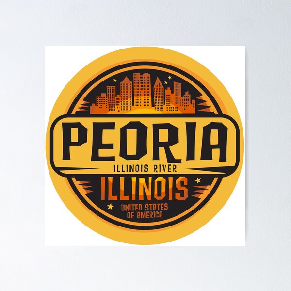 Item preview, Peoria, Illinois designed and sold by studio838.